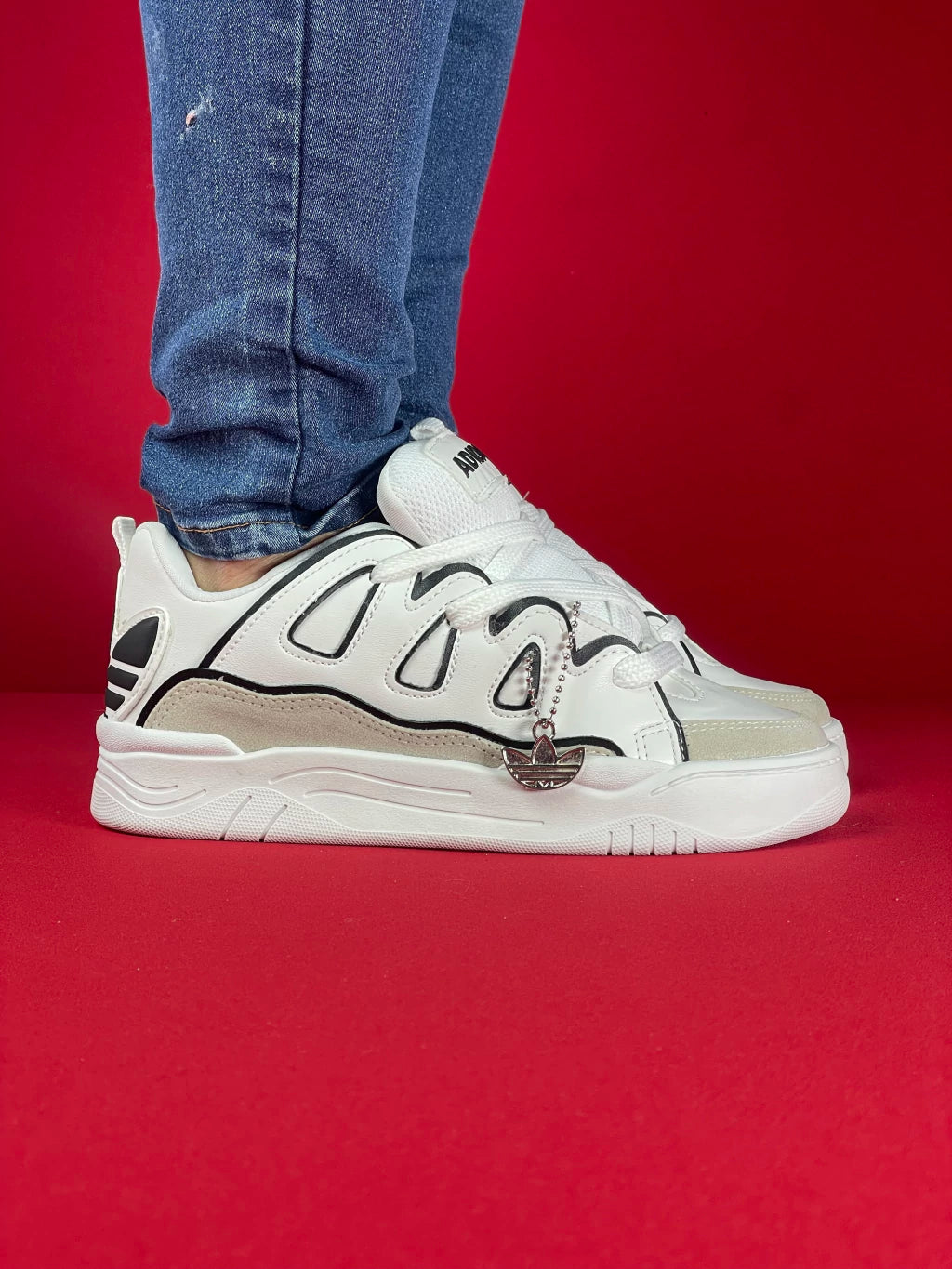 Adidas Oziris (Branco Preto)