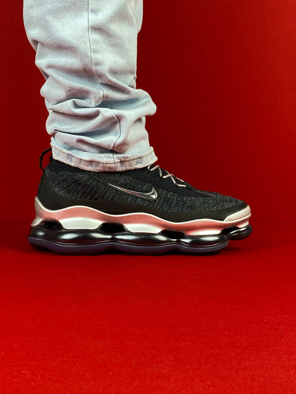Nike VaporMax Scorpion (Preto, Prata)