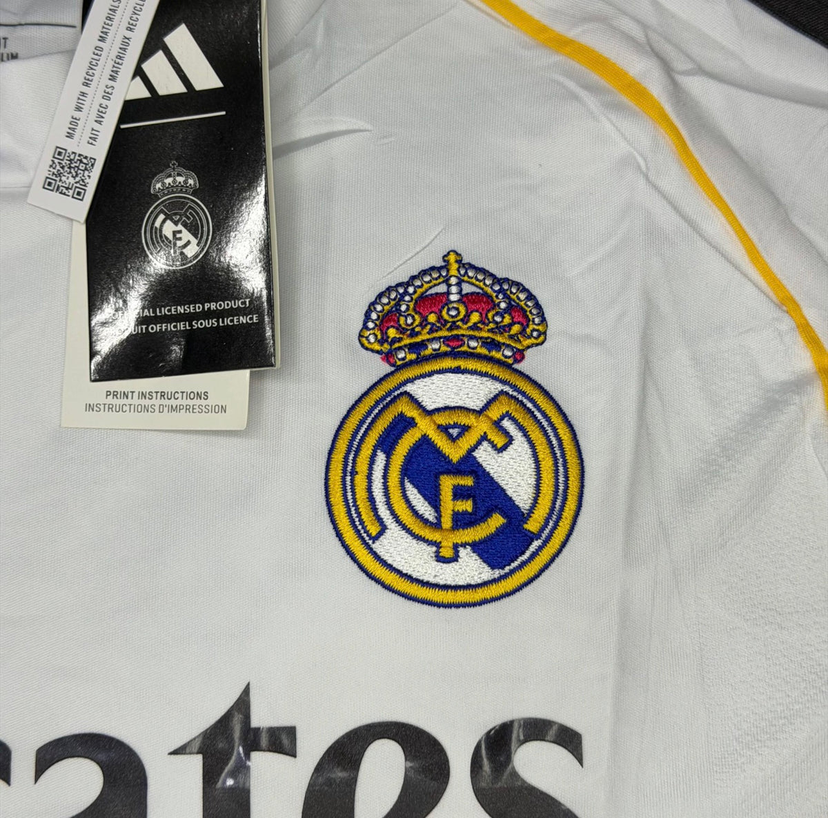 Camisa Real Madrid I 25/26 (Torcedor)