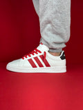 Adidas Grand Court (BRANCO VERMELHO)