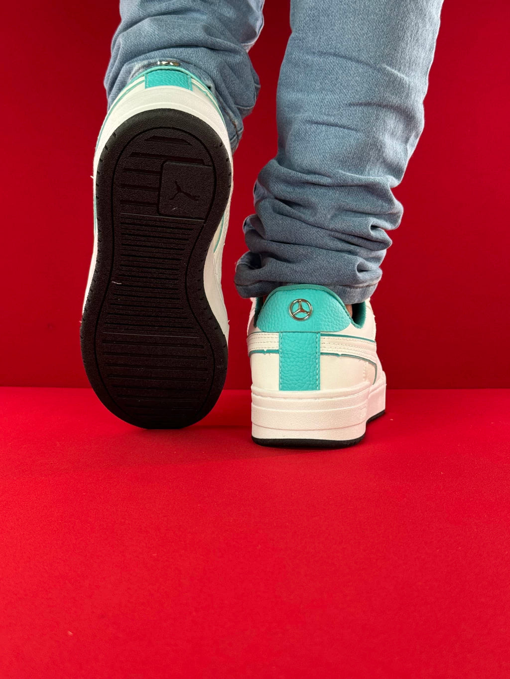 PUMA PETRONAS BRANCO AZUL