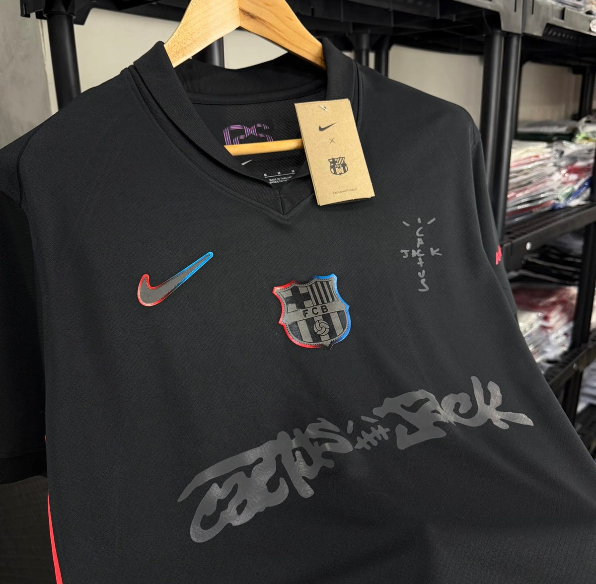 Camisa Barcelona Cactus Jack (Torcedor)