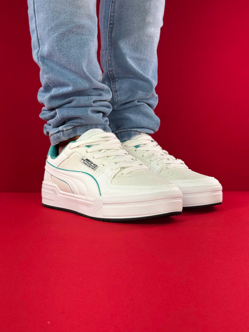 PUMA PETRONAS BRANCO AZUL
