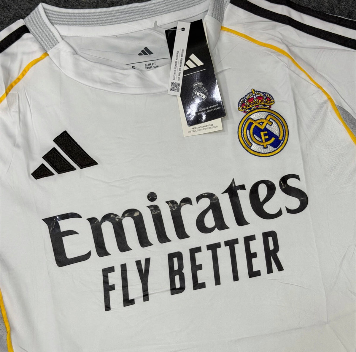 Camisa Real Madrid I 25/26 (Torcedor)