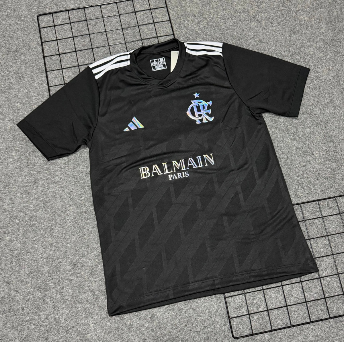 Camisa Flamengo Preta Balmain