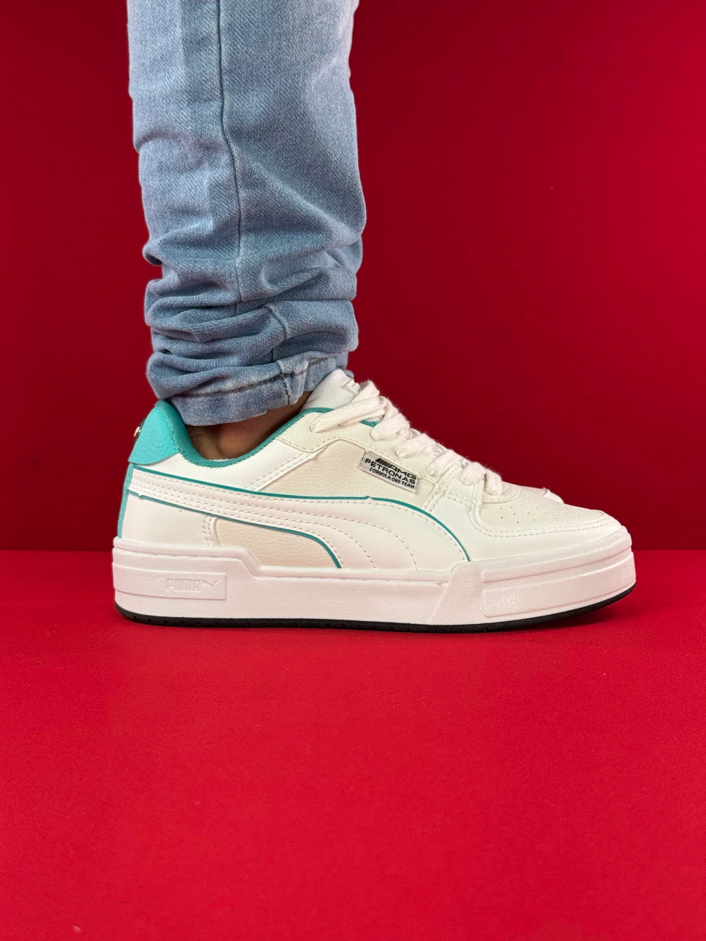 PUMA PETRONAS BRANCO AZUL
