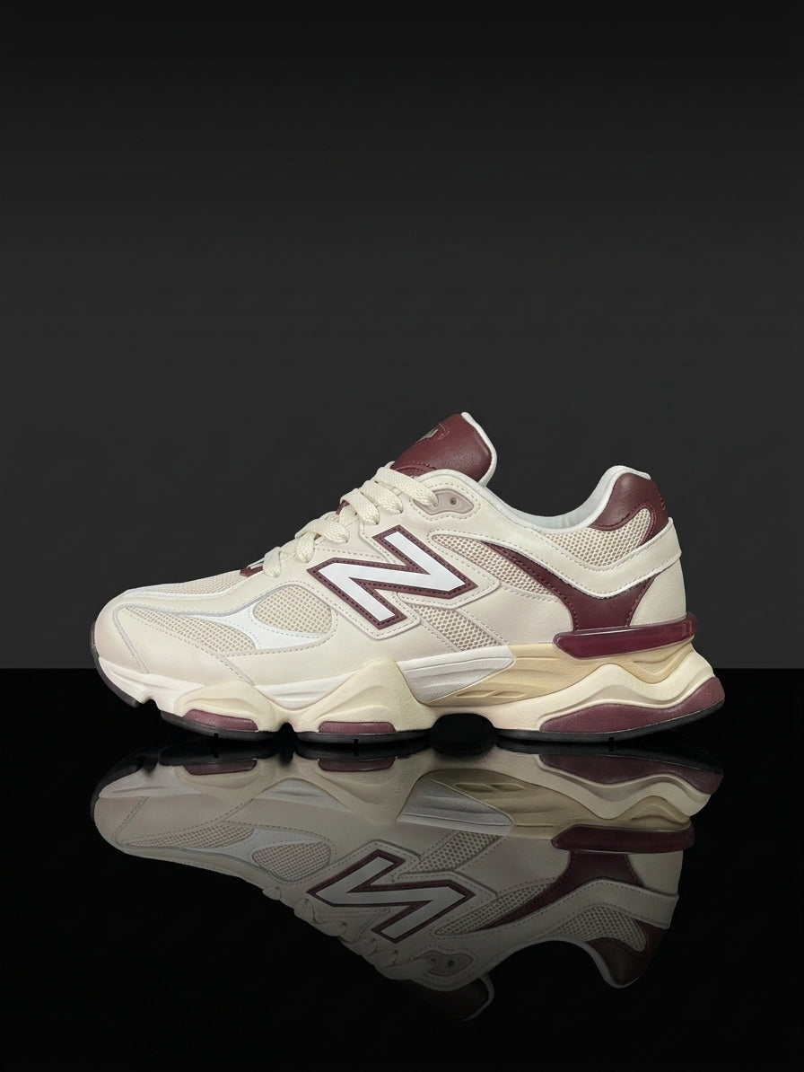 New Balance 9060 (Beje e Vinho)