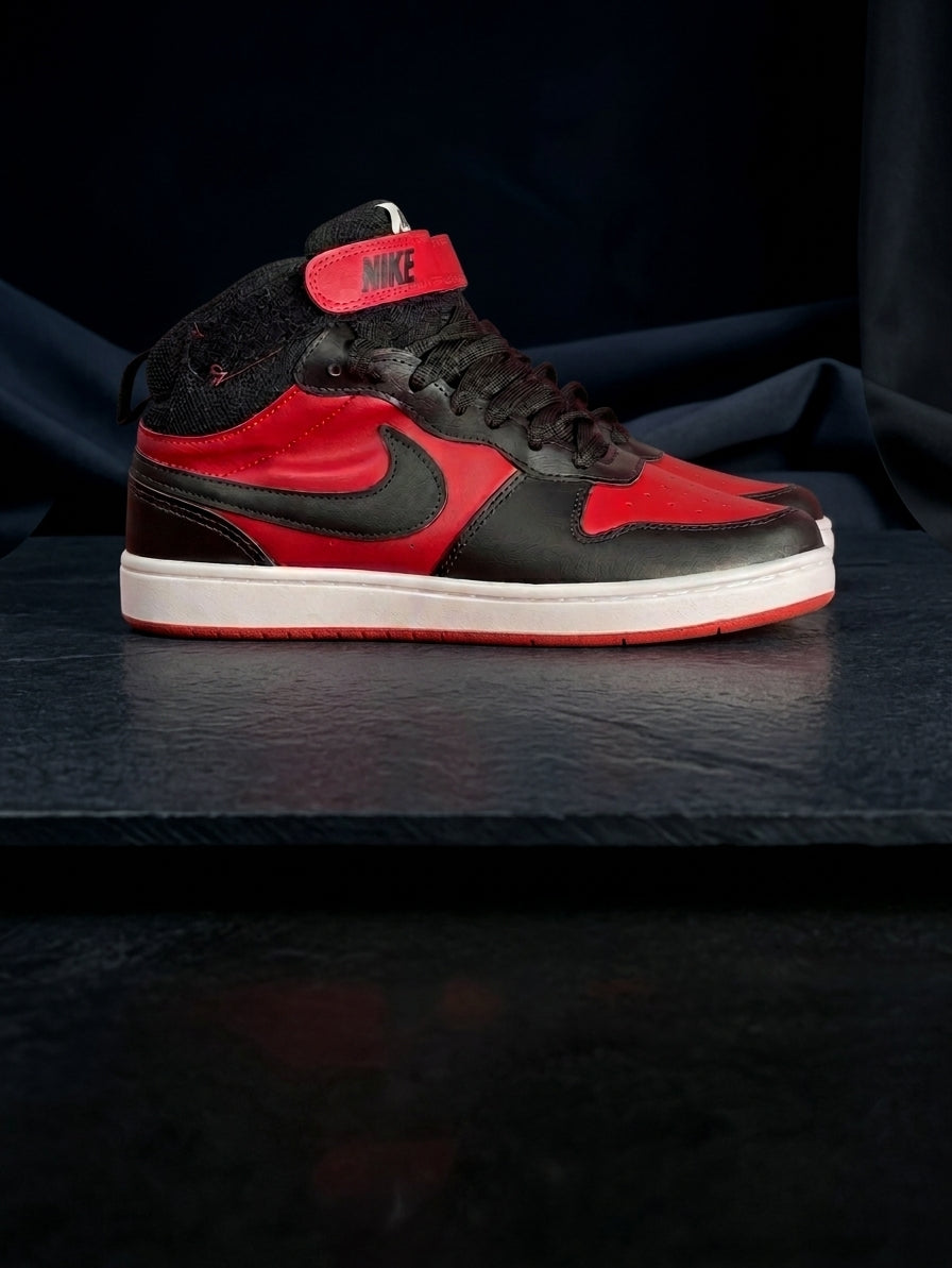 NIKE COURT BOROUGH MID (VERMELHO PRETO)