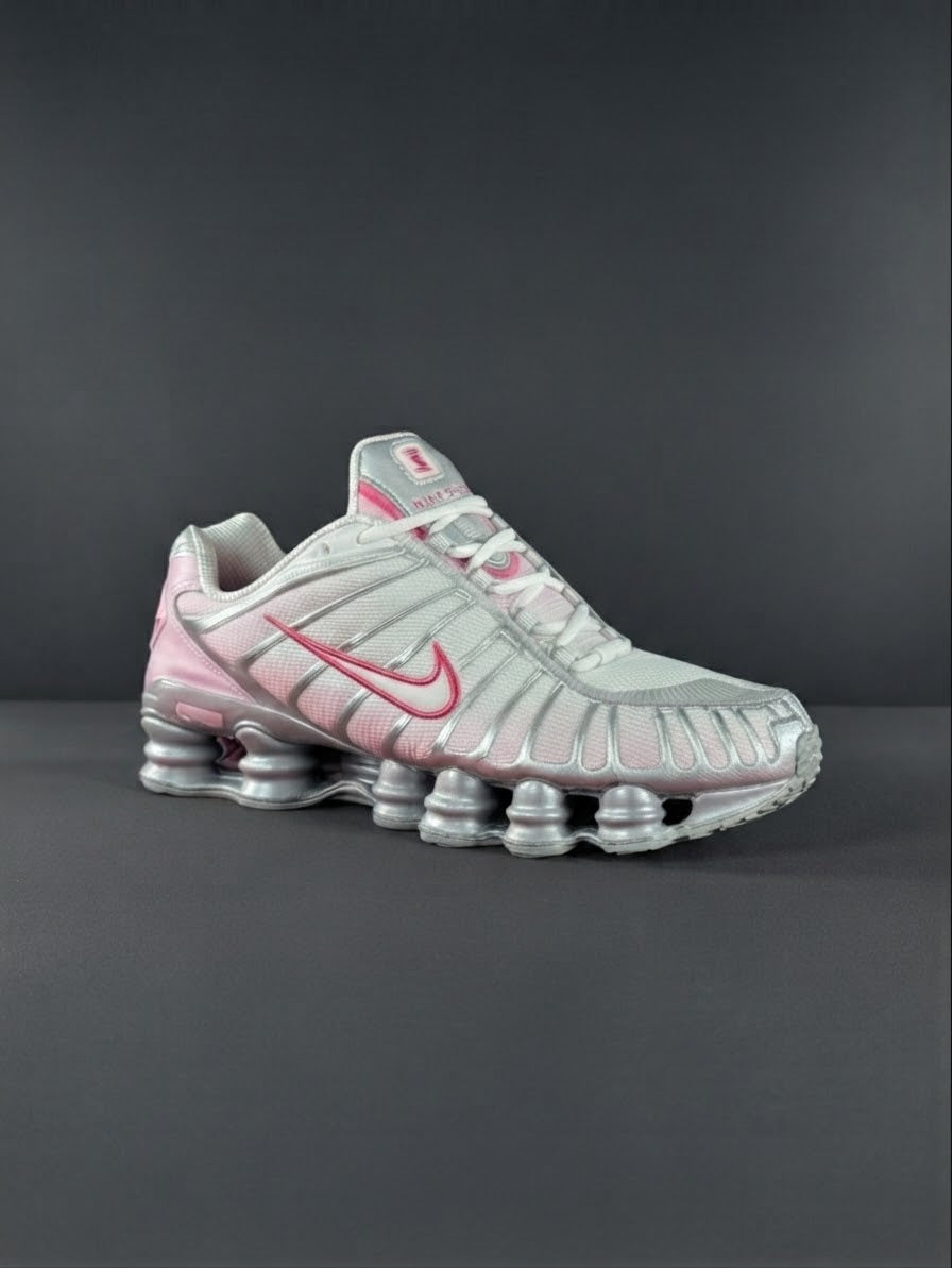 NIKE 12 MOLAS TL CINZA ROSA