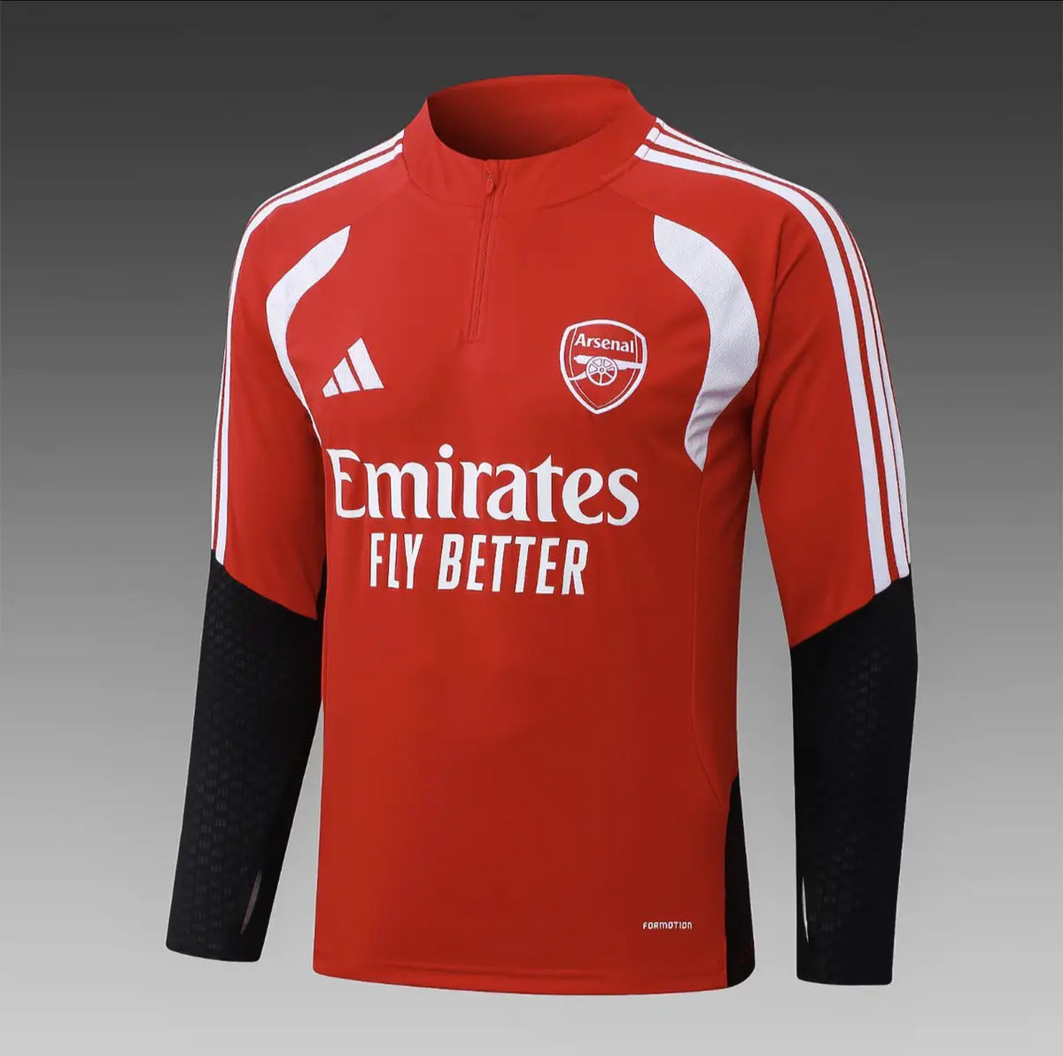 Conjunto Jogador Treino Arsenal (Vermelho Preto)
