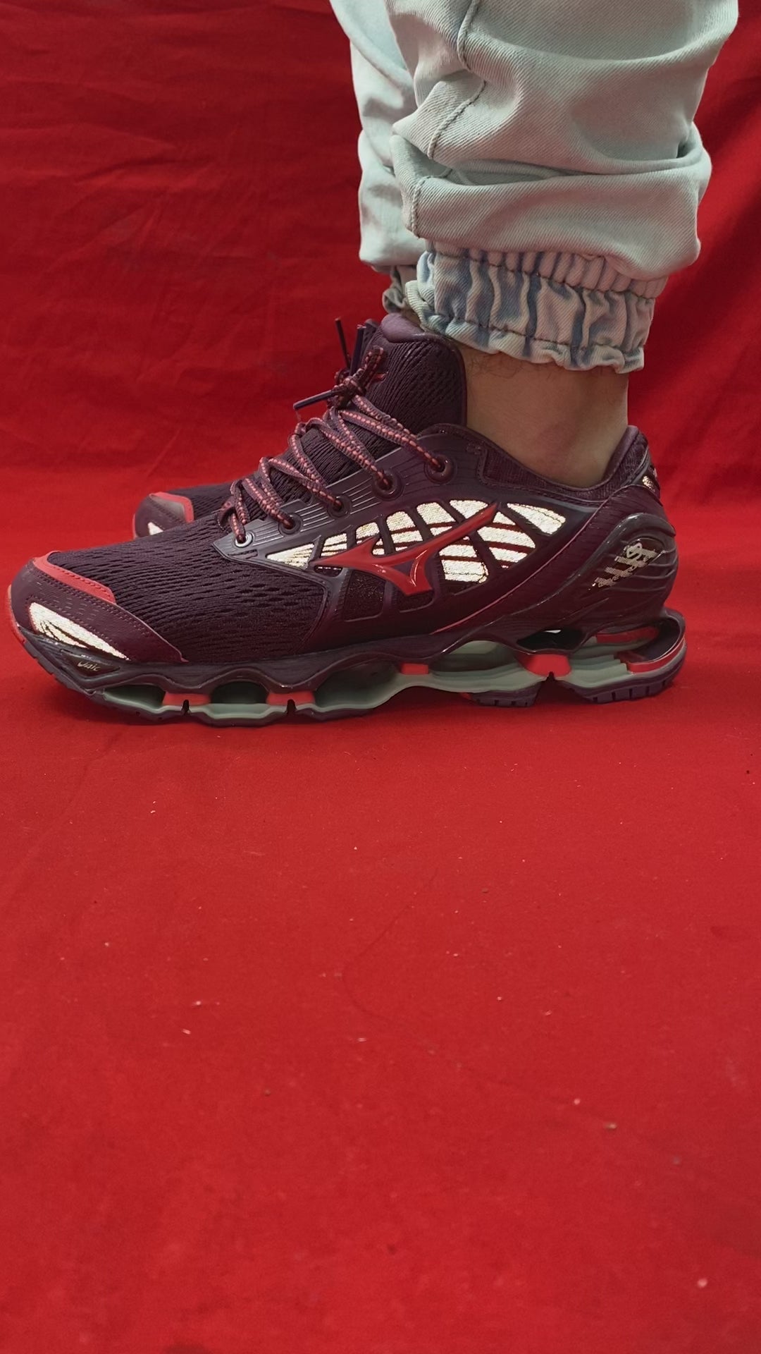 Mizuno Prophecy 9 (Vinho Escuro Refletível)